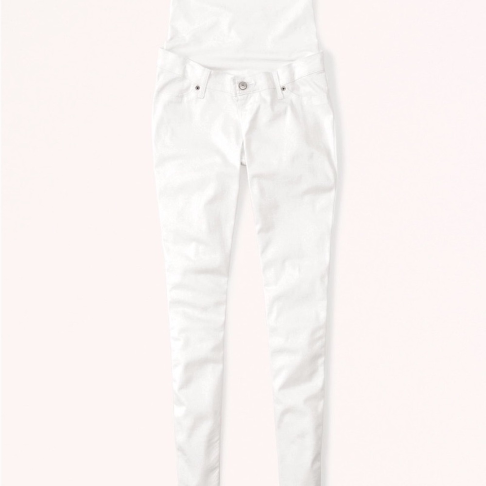 Maternity jean leggings